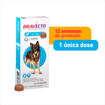 Antipulgas e Carrapatos Bravecto 20 a 40 kg Cães 1000mg 1 comprimido