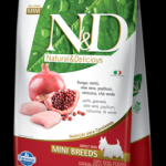 Ração N&D Prime Cães Adultos Mini Frango e Romã 2,5 kg