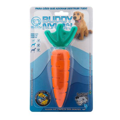 Brinquedo Cenoura Nylon Buddy Toys Único