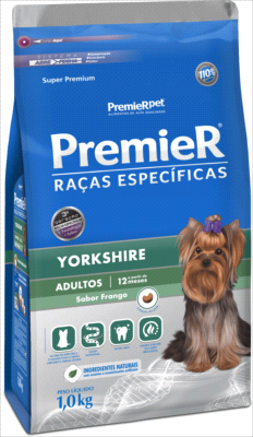 Ração Premier Raças Específicas Yorkshire para Cães Adultos 1kg