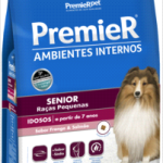 Ração Premier Ambientes Internos Cães Sênior Raças Pequenas 2,5 kg