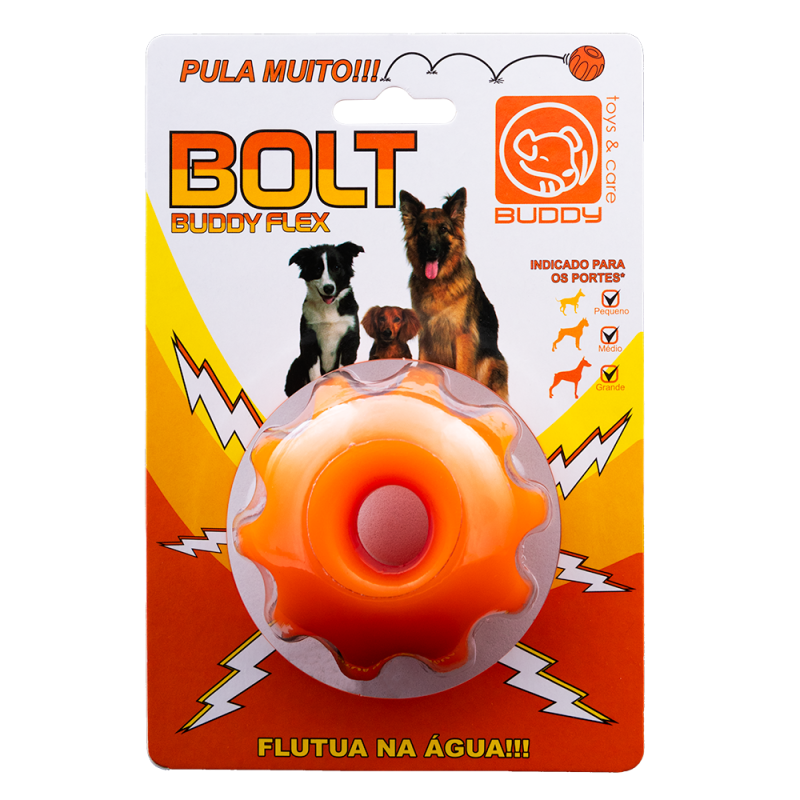 Brinquedo Mordedor Bola Bolt Buddy Toys