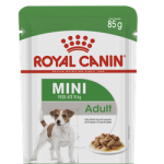 Ração Úmida Royal Canin Mini Adult para Cães Adultos de Porte Pequeno 85g