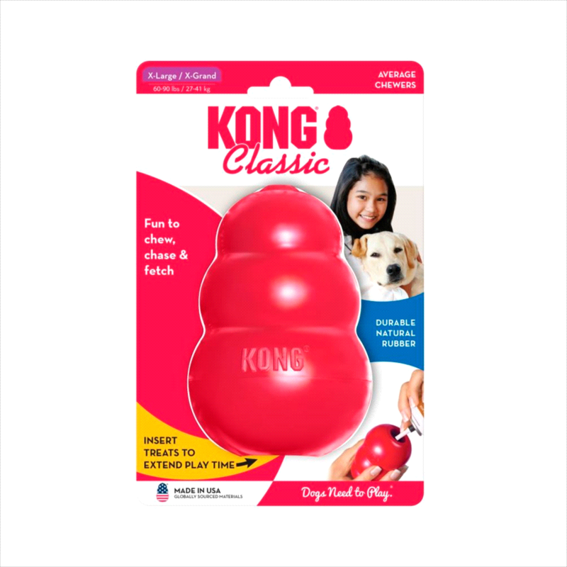 Brinquedo Kong Classic X-small Vermelho para Cães