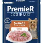 Ração Úmida Premier Cachorros Adultos Gourmet Salmão e Arroz Integral 85 g