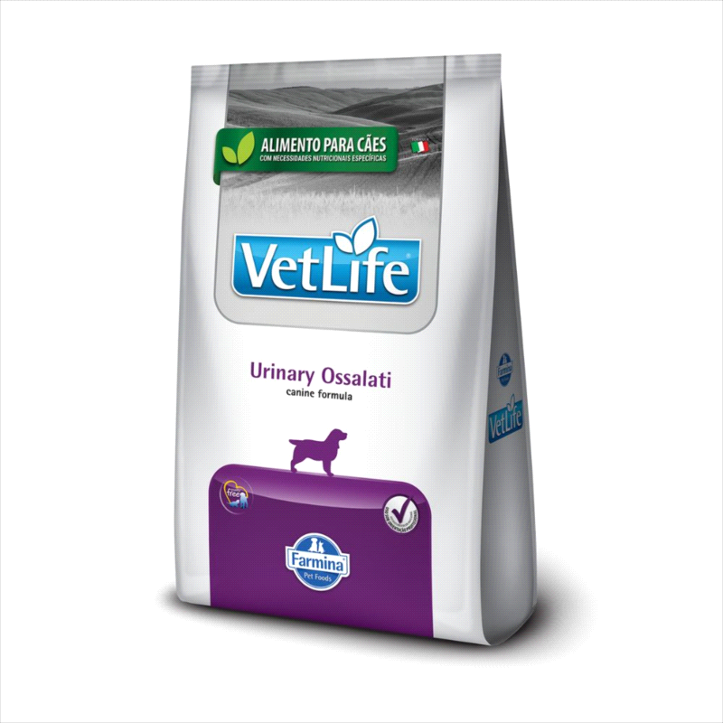 Ração Vet Life Natural Canine Urinary Ossalati 2kg
