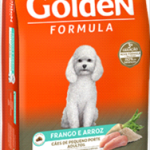 Ração Golden Fórmula Mini Bits para Cães Adultos de Porte Pequeno Sabor Frango e Arroz 3kg