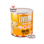 Ração Úmida Livelong Sensitive Pato com Batata-Doce para Cães 300g