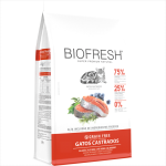 Ração Biofresh Gatos Castrados Salmão 1,5kg