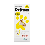 Defenza - Antipulgas, Bicho-de-Pé, Carrapatos e Sarnas - Cães de 2 a 4,5kg - 1 Comp. Mastigável 45mg - MSD Saúde Animal
