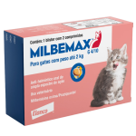 Vermífugo Milbemax Para Gatos 4/10mg