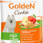 Biscoito Golden Cookie para Cães Adultos de Porte Pequeno Sabor Maçã e Aveia 350g